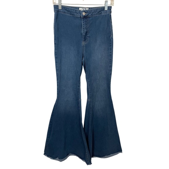 Free People Denim - Free People We The Free Just Float On Bell Bottom Flare Jeans Size 27